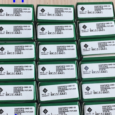 HK1516AS1 Açık uçlu çekilmiş fincan metrik iğne rulmanları yağlama deliği ile 15x21x16mm