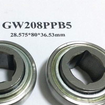 GW208PPB5 kare delikli tarımsal rulman W208PPB5 otomotiv rulman