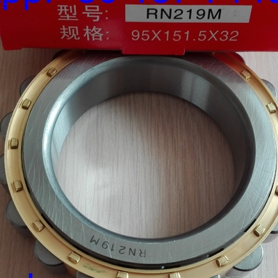 502219H Redüktör dişli kutusu rulmanları RN219M Bakır Kafes rulo itme rulmanı 95x151.5x32mm