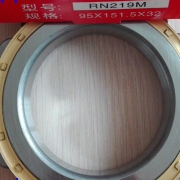 502219H Redüktör dişli kutusu rulmanları RN219M Bakır Kafes rulo itme rulmanı 95x151.5x32mm
