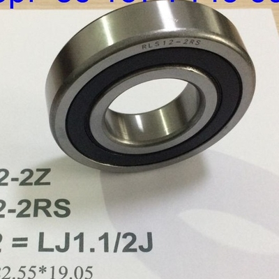 RLS12-2RS / LJ1.1/2-2RSJ Inch Size Otomobil rulmanları Derin oluklu top rulmanları 38.1*82.55*19.05mm