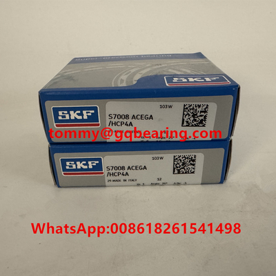 SKF S7008 ACEGA/HCP4A Süper hassasiyetli açılı temas küre rulmanı fırça rulmanı
