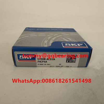 SKF S7008 ACEGA/HCP4A Süper hassasiyetli açılı temas küre rulmanı fırça rulmanı