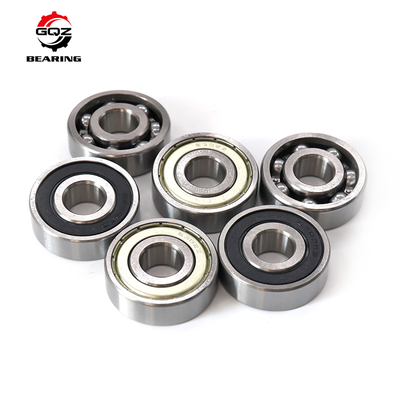 Tek sıra 6312 ZZ C3 Derin Oluklu Rulman 63122ZC3 6312 ZZ RS Keçe rulmanları P4 25x52x15mm