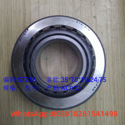 KOYO HI-CAP 57213 Tek sıra konik rulo rulman diferansiyel rulman 35x70x24.75mm