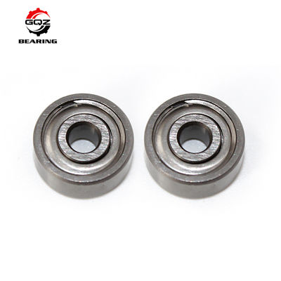 B6-63Z / B6-63ZZ / B6-63 Metal kalkan Miniatür Otomobil rulmanları Derin oluklu top rulmanları 6*16*5 mm