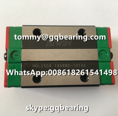 HIWIN HGL25CA HGL25CAZAC Rekabetçi fiyatlı kare tip doğrusal kaydırma rulmanı