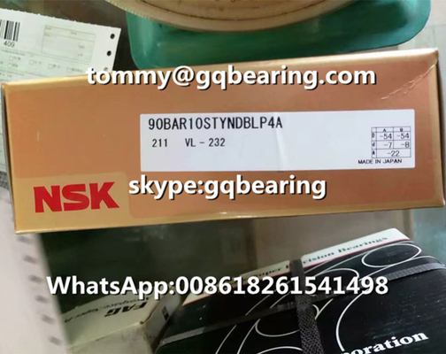 NSK 100BNR10STYNDBBLP4 Hafif Ön yükleme itiş açılı temas topu rulmanı