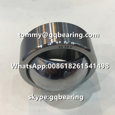 Bakımsız GE30C 440C Paslanmaz Çelik Radial Küresel Düz Yer Taşıma 30*47*22mm