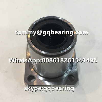 Gcr15 çelik LMK16UU Kare tip Kauçuk Kapalı Flange Doğrusal Top Taşıma