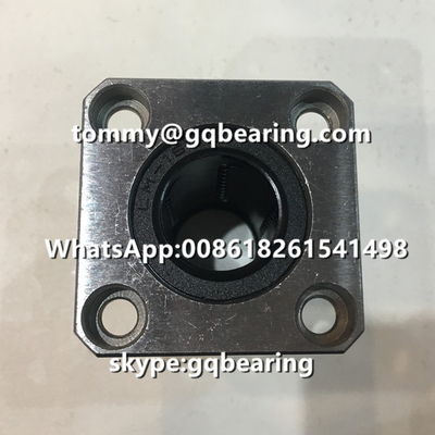 Gcr15 çelik LMK16UU Kare tip Kauçuk Kapalı Flange Doğrusal Top Taşıma
