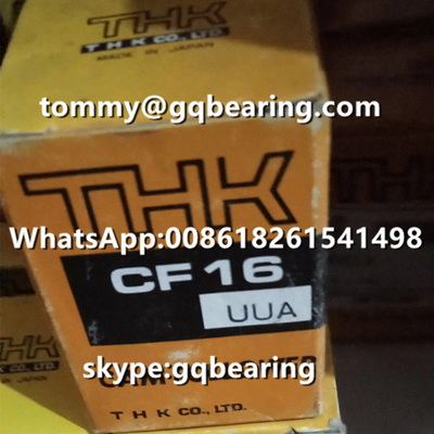 Chrome Çelik Malzemesi THK CF16UUR Silindrik Dış Halkalı Cam Takip Yumruğu