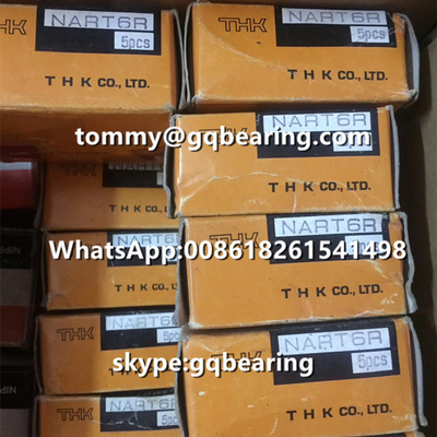 Gcr15 çelik malzemesi THK NART25R Ayrılamayan Tipi Çizgi Rol rulmanı