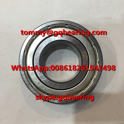 Gcr15 çelik malzeme ROLLWAY 6205ZZ EMQ Metal kalkanlı derin oluklu top rulmanı