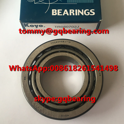 Gcr15 çelik malzeme Koyo TR080702J TR080702J/1D Toyota Vios gearbox rulman için konik yuvarlak