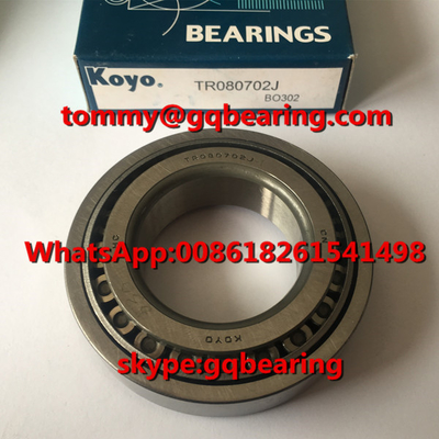 Gcr15 çelik malzeme Koyo TR080702J TR080702J/1D Toyota Vios gearbox rulman için konik yuvarlak