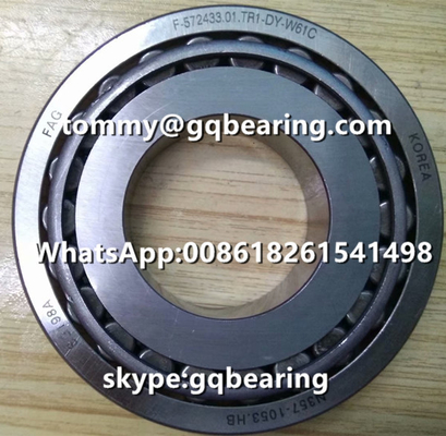 Chrome çelik malzemesi FAG F-572433.01 F-572433.01.TR1-DY-W61C Tapered Roller Bearing