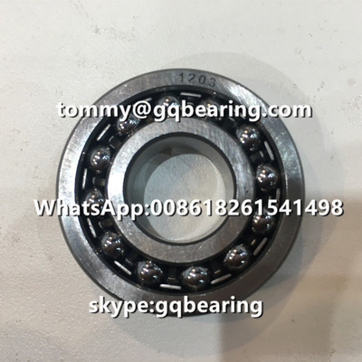 Chrome Çelik Malzeme 1203 Çelik Kafes Çift Satır Kendini Hizalayan Top Taşıyıcısı 17x40x12mm