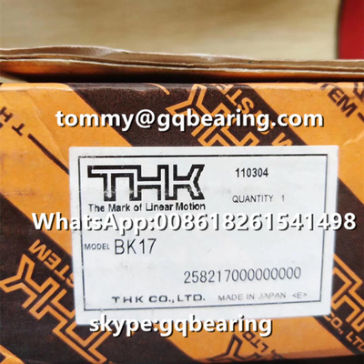 CNC Makine Uygulamaları THK BK10 Kare tip Top vida Destek Kaydırma Birimleri