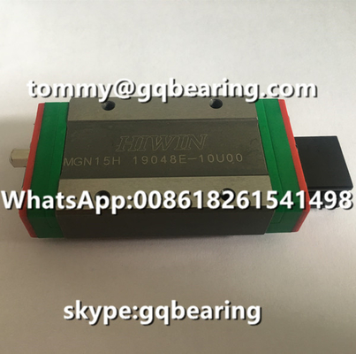 Paslanmaz çelik malzemesi HIWIN MGN15H Minature Precision Linear Block MGN15C Lineer Slide