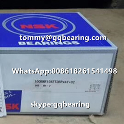 NSK 100BNR10X Yüksek hassasiyetli top rulmanı 100BNR10XETDBP4AY+02 açılı temas top rulmanı 100*150*24mm