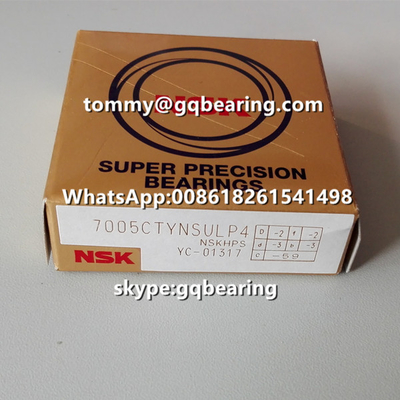 Tek Evrensel NSK 7005CTYNSULP4 açılı temas topu yatak 25*47*12mm