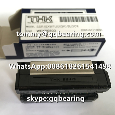Japonya Orijinal THK SSR15XW1UU(GK) Doğrusal Blok THK SSR15XW Doğrusal Kaydırma
