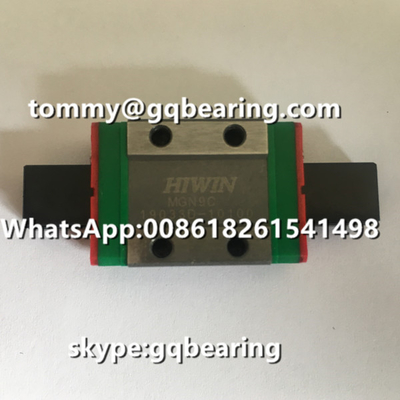 Paslanmaz çelik malzemesi HIWIN MGN9C Minature Precision Linear Block MGN9C Linear Slide