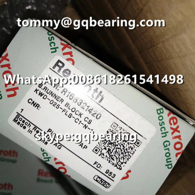 Rexroth R165321420 Çelik Malzeme Flange Tipi Standart Uzunluk Standart Yükseklik Doğrusal Blok