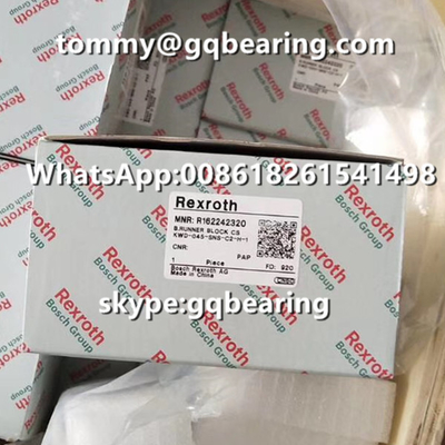 Rexroth R185143110 Çelik Malzemesi Geniş Flange Doğrusal Blok Boyutu 45 120x150x51