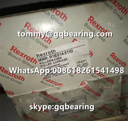 Rexroth R185143110 Çelik Malzemesi Geniş Flange Doğrusal Blok Boyutu 45 120x150x51
