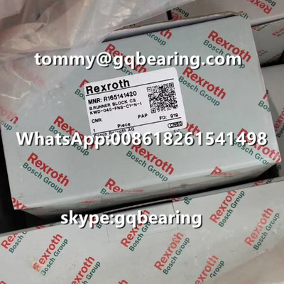 Rexroth R165189320 Çelik malzemesi Flange Tipi Standart Uzunluk Standart Yükseklik Koşucu Blok