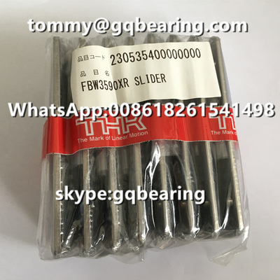 Austenit paslanmaz çelik malzemesi THK FBW50110XRUU doğrusal kaydırma paketi FRW50110XR rulman
