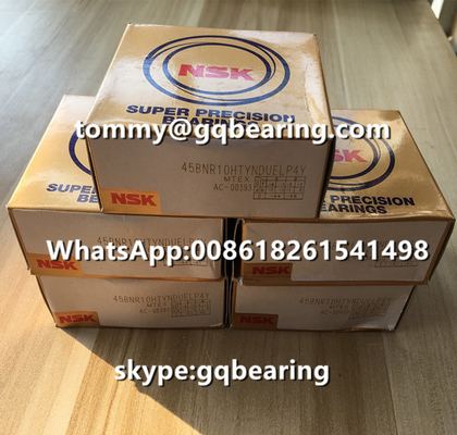 CNC Spindle Uygulamaları NSK 45BNR10HTYNDUELP4Y Süper hassaslıklı açılı temas topu rulmanı