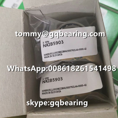 INA NKIB5903 Kombine iğne silindir rulmanı NKIB5903-XL iğne silindir / açılı temas topu rulmanı