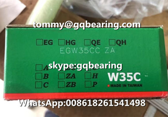 Hiwin EGW35CC Kılavuz Demiryolu Bloku EGW35CCZA Doğrusal Hareketli Top Taşıyıcısı EGW35CCZ0 Doğrusal Kaydırma Taşıyıcısı