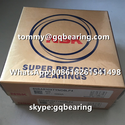 CNC Spindle Uygulamaları NSK 85BAR10XTYNDBLP4 Süper hassaslıklı açılı temas küre rulmanı