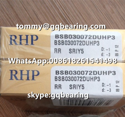 P3 Precision Quad Set Eşleşen RHP BSB030072QUHP3 Top vida destek rulmanı