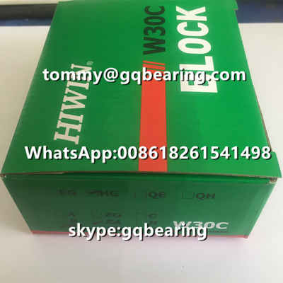 Yüksek hassasiyetli ağır yük tipi Hiwin HGW30CC HGW30CCZAC Doğrusal kaydırma rulmanı