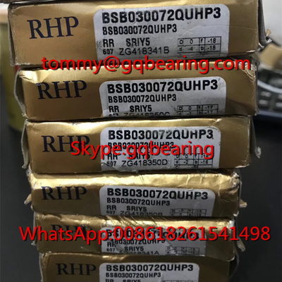 P3 Precision Quad Set Eşleşen RHP BSB030072QUHP3 Top vida destek rulmanı
