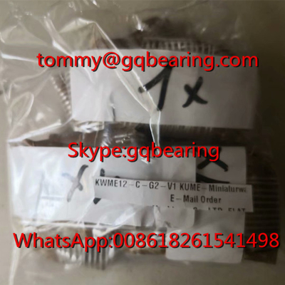 G3 Precision V1 Ön yükleme INA KWME12-C Doğrusal blok rulman KWME12-C-G3-V1 Korozyona karşı koruma ile taşıyıcı