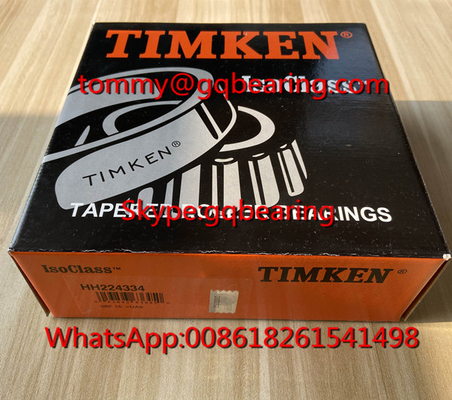 Gcr15 Çelik TIMKEN HH224334 / HH224310 Inch Boyut Tapered Roller Bearing