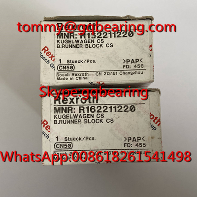 Karbon Çelik Malzeme Rexroth R205E71420 Koşucu Blok KWE-030-SNH-C1-N-1 Top Ray RunnerBlock
