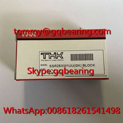 Japonya Orijinal THK SSR25XW1UU(GK) Doğrusal Blok THK SSR25XW Doğrusal Kaydırma