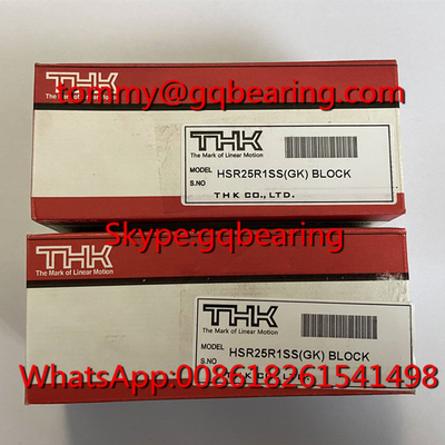 THK HSR25R1SS(GK) Doğrusal Top Taşıyıcı Kaydırma Hareketi HSR25R Paslanmaz Çelik Doğrusal Blok