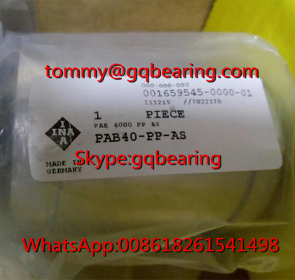 Gcr15 çelik malzemesi INA PAB40-PP-AS Doğrusal düz yatak 40 x 62 x 80 mm