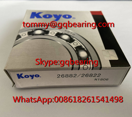 Gcr15 çelik malzemesi Koyo HI-CAP 26882/26822 Inch Type Tapered Roller Bearing