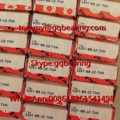 Slovakya Kaynak FAG 3201-BB-2Z-TVH Nylon Kafes Çift Sıralı Köşe Çemberli Kontakt Top Taşıyıcısı 3203-BD-2Z-TVH Taşıyıcısı