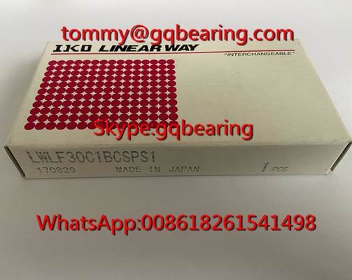 IKO LWLF30B Doğrusal Blok LWLF30C1BCSPS1 Top Tutulmuş Tipi Geniş Demiryolu Tipi Doğrusal Kaydırma