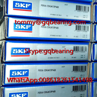 SKF 7018CDGAT/P4B Süper hassasiyetli açılı temas topu yuvarlakları